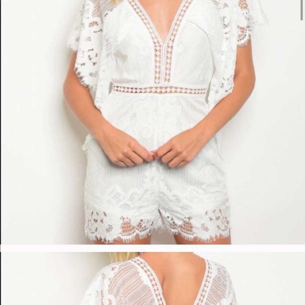 White romper - Picture 4 of 5